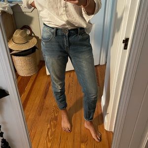 BDG Boyfriend Slim Fit Blue Jeans